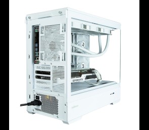 Obudowa Zalman P30 V2 MicroATX Mini Tower Biała z 3 Wentylatorami RGB