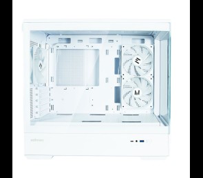 Obudowa Zalman P30 V2 MicroATX Mini Tower Biała z 3 Wentylatorami RGB