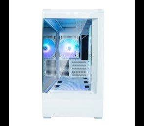 Obudowa Zalman P30 V2 MicroATX Mini Tower Biała z 3 Wentylatorami RGB