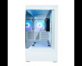 Obudowa Zalman P30 V2 MicroATX Mini Tower Biała z 3 Wentylatorami RGB Obudowa Zalman P30 V2 MicroATX Mini Tower Biała z 3 Wentylatorami RGB