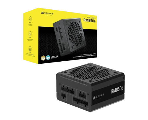 Zasilacz Corsair RM850e modularny 850W 80PLUS Gold PCIe 5.1 ATX 3.1 cichy