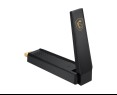 Adapter WiFi USB AXE5400 szybki trzyzakresowy WiFi 6E z zabezpieczeniami WPA3