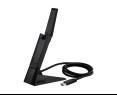 Adapter WiFi USB AXE5400 szybki trzyzakresowy WiFi 6E z zabezpieczeniami WPA3