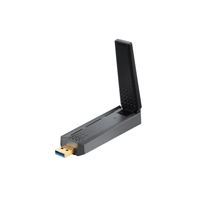Adapter WiFi USB MSI AX1800 szybki dwupasmowy z anteną zewnętrzną Adapter WiFi USB MSI AX1800 szybki dwupasmowy z anteną zewnętrzną