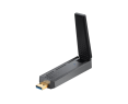 Adapter WiFi USB MSI AX1800 szybki dwupasmowy z anteną zewnętrzną Adapter WiFi USB MSI AX1800 szybki dwupasmowy z anteną zewnętrzną