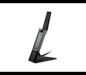 Adapter WiFi USB MSI AX1800 szybki dwupasmowy z anteną zewnętrzną