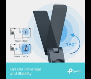 Karta sieciowa TP-LINK Archer TXE70UH WiFi 6E trójzakresowa USB 3.0