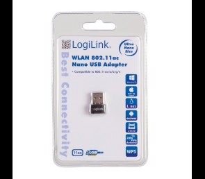 LogiLink Nano adapter WLAN 802.11ac USB2.0 dwuzakresowy szybki