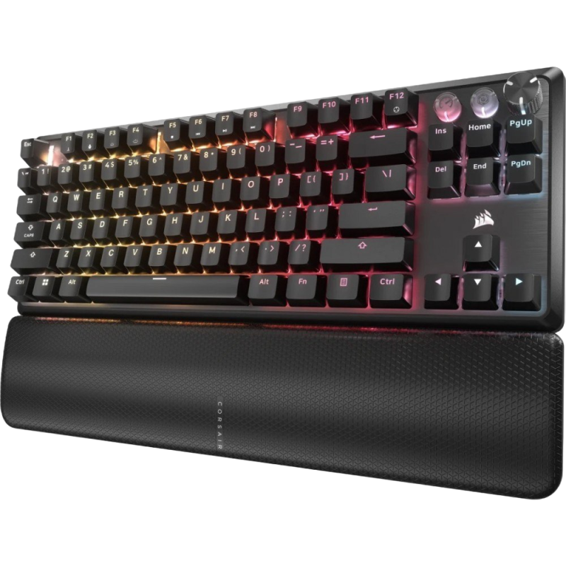 Klawiatura Corsair K70 Pro TKL-MGX v2 gamingowa z RGB i technologią Rapid Trigger Klawiatura Corsair K70 Pro TKL-MGX v2 gamingowa z RGB i technologią Rapid Trigger