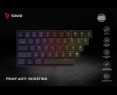 Klawiatura mechaniczna Savio Blackout X2 OUTEMU Red Hot Swap kompaktowa Klawiatura mechaniczna Savio Blackout X2 OUTEMU Red Hot Swap kompaktowa