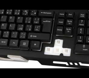 Klawiatura YENKEE YKB 3200 Shadow metalowa RGB dla graczy