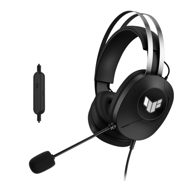 Słuchawki Asus TUF Gaming H1 II 7.1 USB-A PC PS4-5 wygodne Słuchawki Asus TUF Gaming H1 II 7.1 USB-A PC PS4-5 wygodne