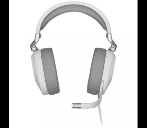 Słuchawki Corsair HS65 Surround białe gamingowe z Dolby Audio 7.1