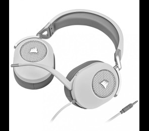 Słuchawki Corsair HS65 Surround białe gamingowe z Dolby Audio 7.1