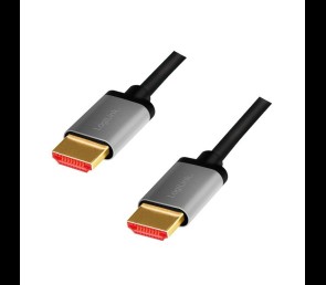 Kabel HDMI 2.1 LogiLink 8K 60Hz aluminiowy 2m wideo