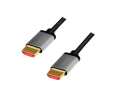 Kabel HDMI 2.1 LogiLink 8K 60Hz aluminiowy 3m wysoka szybkość transmisji Kabel HDMI 2.1 LogiLink 8K 60Hz aluminiowy 3m wysoka szybkość transmisji
