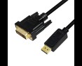 LogiLink Kabel DisplayPort 1.2 do DVI 3m czarny wideo LogiLink Kabel DisplayPort 1.2 do DVI 3m czarny wideo