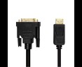 LogiLink Kabel DisplayPort 1.2 do DVI 3m czarny wideo LogiLink Kabel DisplayPort 1.2 do DVI 3m czarny wideo