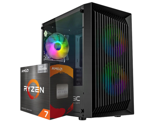 BSG Venom V1 AMD Ryzen 7 AMD Radeon Vega 7 16GB DDR4 512GB SSD (M.2) Windows 11 Pro