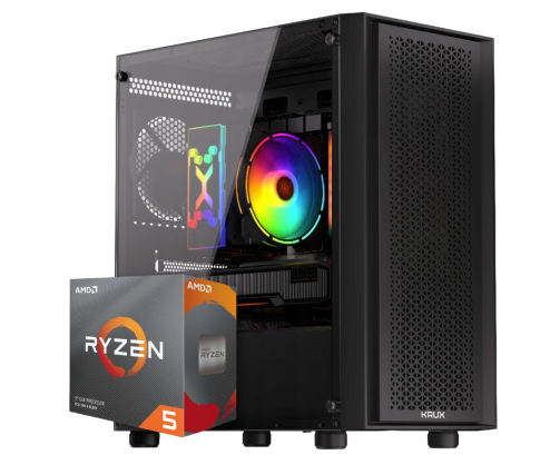 BSG Venom V2 AMD Ryzen 5 AMD Radeon Vega 7 16GB DDR4 512GB SSD (M.2) Windows 11 Pro