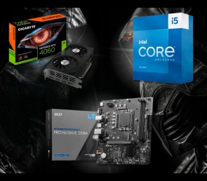 BSG Raptor V1 Intel Core i5 NVIDIA GeForce RTX 4060 32GB DDR4 1000GB SSD Windows 11 Pro