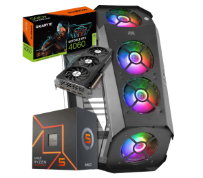 BSG Raptor V18 AMD Ryzen 5 NVIDIA GeForce RTX 4060 32GB DDR4 1000GB SSD Windows 11 Pro