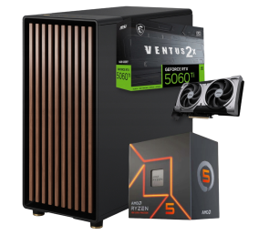 BSG Raptor V19 AMD Ryzen 5 NVIDIA RTX 5060TI 32GB DDR5 1000GB SSD Windows 11 Pro