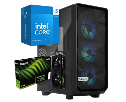 BSG Raptor V21 Intel Core i5 NVIDIA RTX 5060 32GB DDR5 1000GB SSD Windows 11 Pro