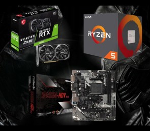 BSG Striker V15 AMD Ryzen 5 NVIDIA GeForce RTX 3050 16GB DDR4 1000GB SSD Windows 11 Pro