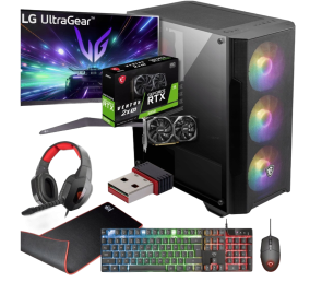 Zestaw BSG Striker V15 AMD Ryzen 5 NVIDIA GeForce RTX 3050 32GB DDR4 256GB SSD Windows 11 Pro