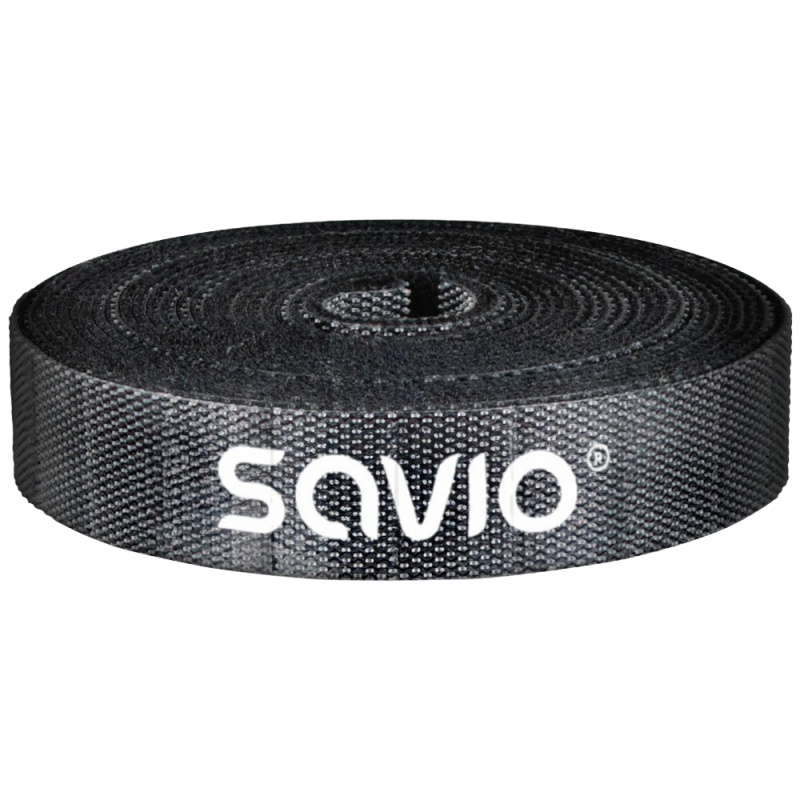 Organizer na kable Savio OC-05 taśma Velcro 3m 14mm czarny Organizer na kable Savio OC-05 taśma Velcro 3m 14mm czarny