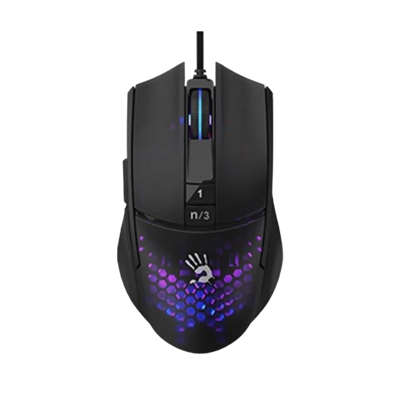 Mysz A4Tech BLOODY L65 MAX RGB lekka gamingowa z optycznym sensorem 12000 DPI Mysz A4Tech BLOODY L65 MAX RGB lekka gamingowa z optycznym sensorem 12000 DPI