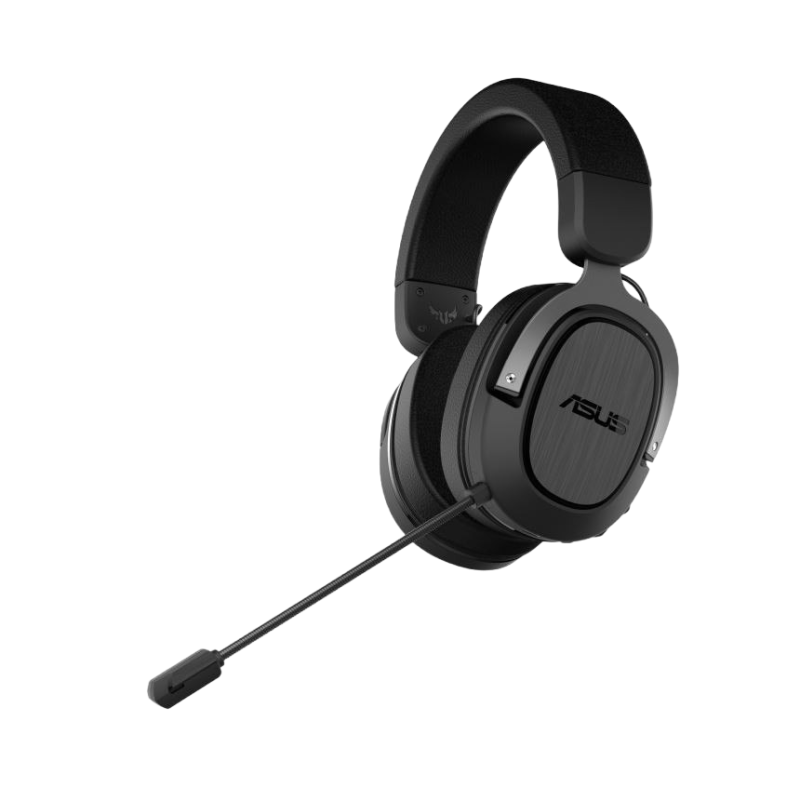 Słuchawki Asus TUF Gaming H3 Wireless czarne gamingowe z dźwiękiem 7.1 Słuchawki Asus TUF Gaming H3 Wireless czarne gamingowe z dźwiękiem 7.1