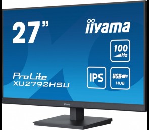 Monitor IIYAMA ProLite XU2792HSU-B6 27 FHD IPS 100Hz slim z hubem USB