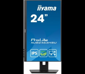 Monitor IIYAMA ProLite XUB2463HSU-B1 23.8 IPS 100Hz Slim z HDMI DP USB3