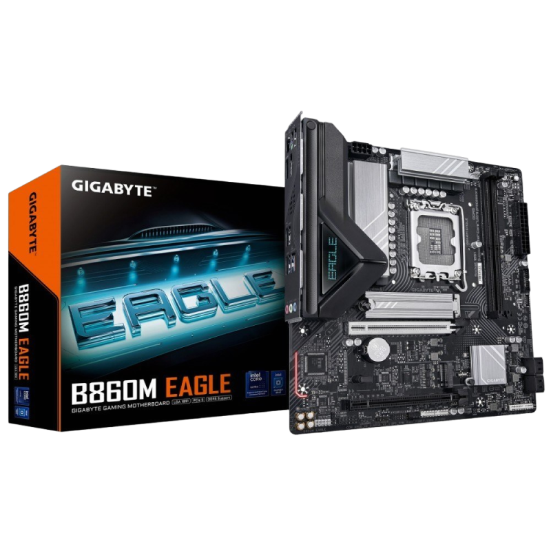 Gigabyte B860M EAGLE płyta główna DDR5 z PCIe 5.0 i AI Perfdrive Gigabyte B860M EAGLE płyta główna DDR5 z PCIe 5.0 i AI Perfdrive