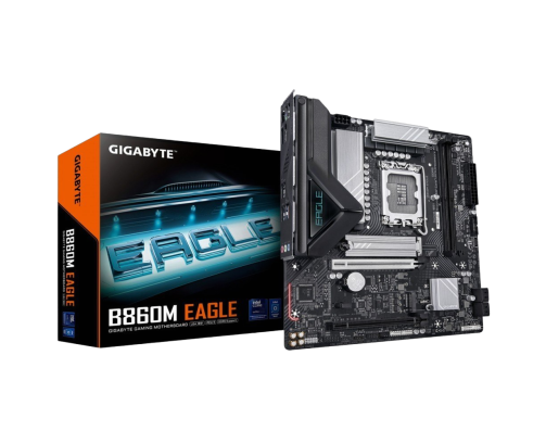 Gigabyte B860M EAGLE płyta główna DDR5 z PCIe 5.0 i AI Perfdrive