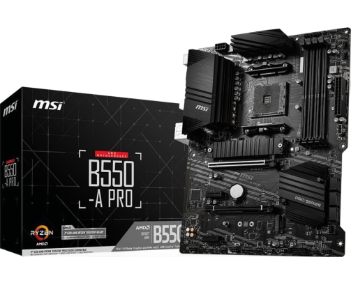 MSI Płyta główna B550 A-PRO AM4 4xDDR4 ATX z HDMI i DP
