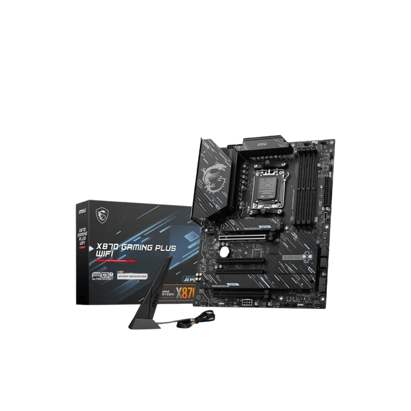 MSI X870 GAMING PLUS WIFI A M5 ATX płyta główna z DDR5 i Wi-Fi 7 MSI X870 GAMING PLUS WIFI A M5 ATX płyta główna z DDR5 i Wi-Fi 7