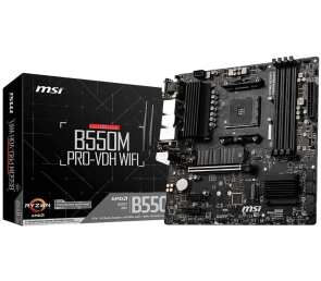 Płyta główna MSI B550M PRO-VDH WIFI mATX 4DDR4 HDMI/DP