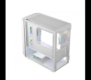 Obudowa Komputerowa Logic Portos ARGB Mini USB 3.0 Biała