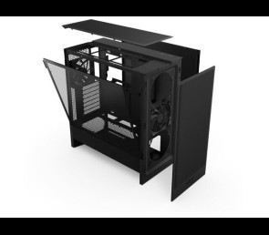 Obudowa NZXT H5 FLOW Midi Tower czarna z oknem zwiększająca chłodzenie GPU