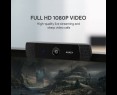 Kamera internetowa AUKEY PC-LM1E USB Full HD 1080p z mikrofonami stereo Kamera internetowa AUKEY PC-LM1E USB Full HD 1080p z mikrofonami stereo