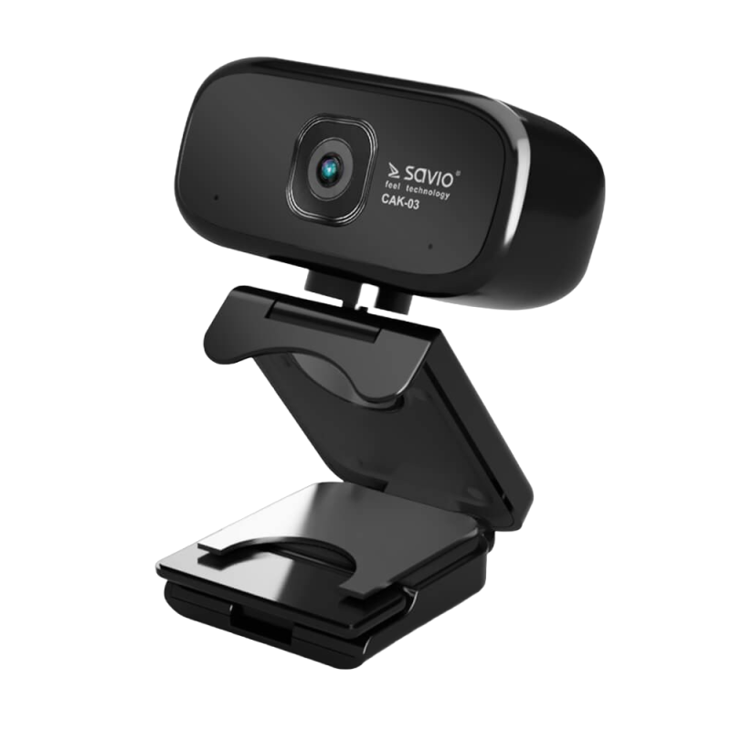 Kamera internetowa USB HD Savio CAK-03 z mikrofonem do telekonferencji Kamera internetowa USB HD Savio CAK-03 z mikrofonem do telekonferencji