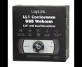 Kamera LogiLink UA0377 HD 1080p USB ultra szerokokątna z mikrofonem Kamera LogiLink UA0377 HD 1080p USB ultra szerokokątna z mikrofonem