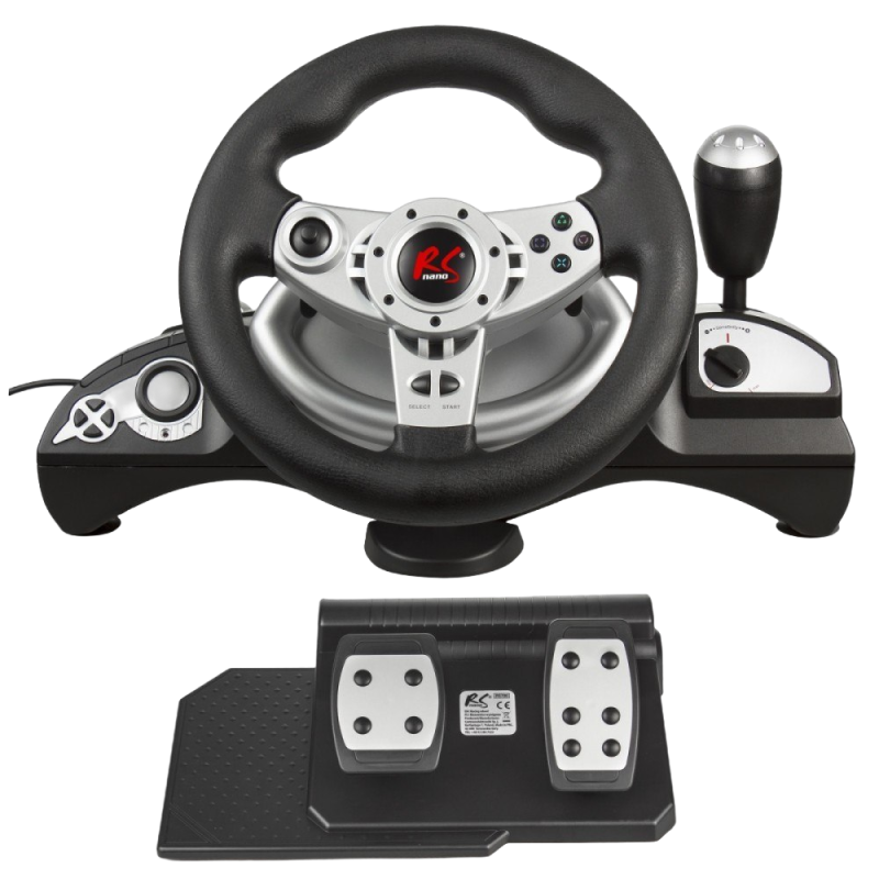 Kierownica Audiocore NanoRS RS700 gamingowa do PS4 Xbox One PC Android Kierownica Audiocore NanoRS RS700 gamingowa do PS4 Xbox One PC Android