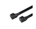 Opaski zaciskowe LogiLink 30cm 100szt czarne nylonowe ognioodporne