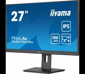 Monitor IIYAMA ProLite XUB2792HSU-B6 27 cali IPS 100Hz z HDMI i USB 3.2