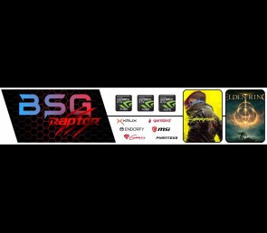 BSG Raptor V1 Intel Core i5 NVIDIA GeForce RTX 4060 64GB DDR4 2000GB SSD Windows 11 Pro