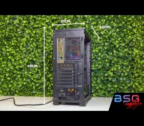 BSG Raptor V10 Intel Core i5 NVIDIA GeForce RTX 4060 32GB DDR4 2000GB SSD Windows 11 Pro